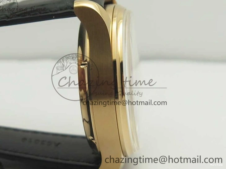 MIROTIME 0406 Thermal Portuguese Real PR Real Annual Calendar IW503501 RG ZF 1:1 Best Edition White Dial on Black Leather Strap A 7150